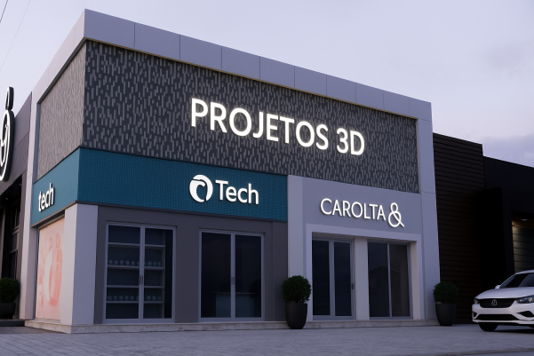 Projetos 3D para Comunicação Visual