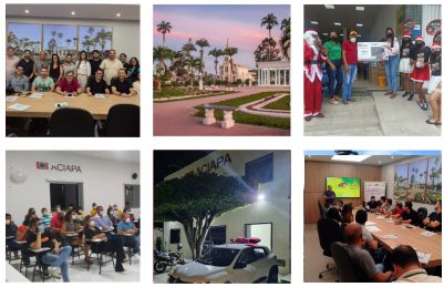 Diversas reuniões e eventos promovidos pela ACIAPA, com empresários reunidos em prol do desenvolvimento de Amargosa