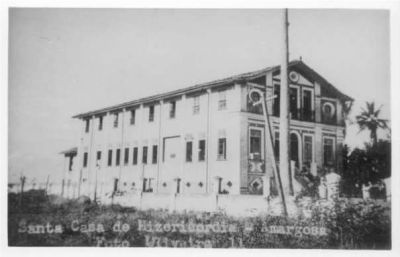 Hospital da Santa Casa de Misericórdia de Amargosa (Foto histórica)