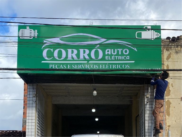 Fachada da Corro Autoelétrica em Mutuípe