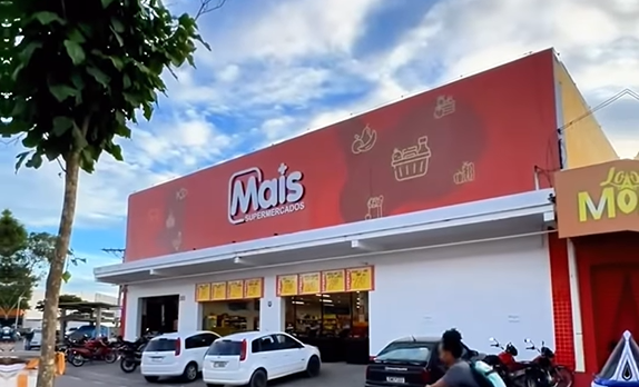 Fachada Supermercado Mais