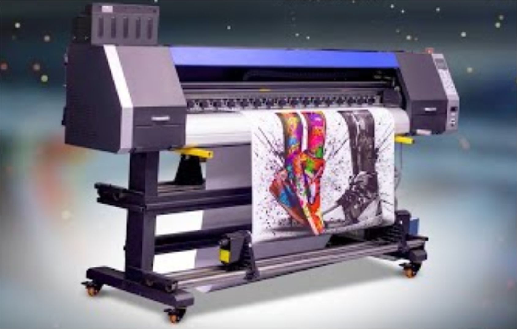 Impressora U.V de alta tecnologia para impressão direta em substratos rígidos e flexíveis