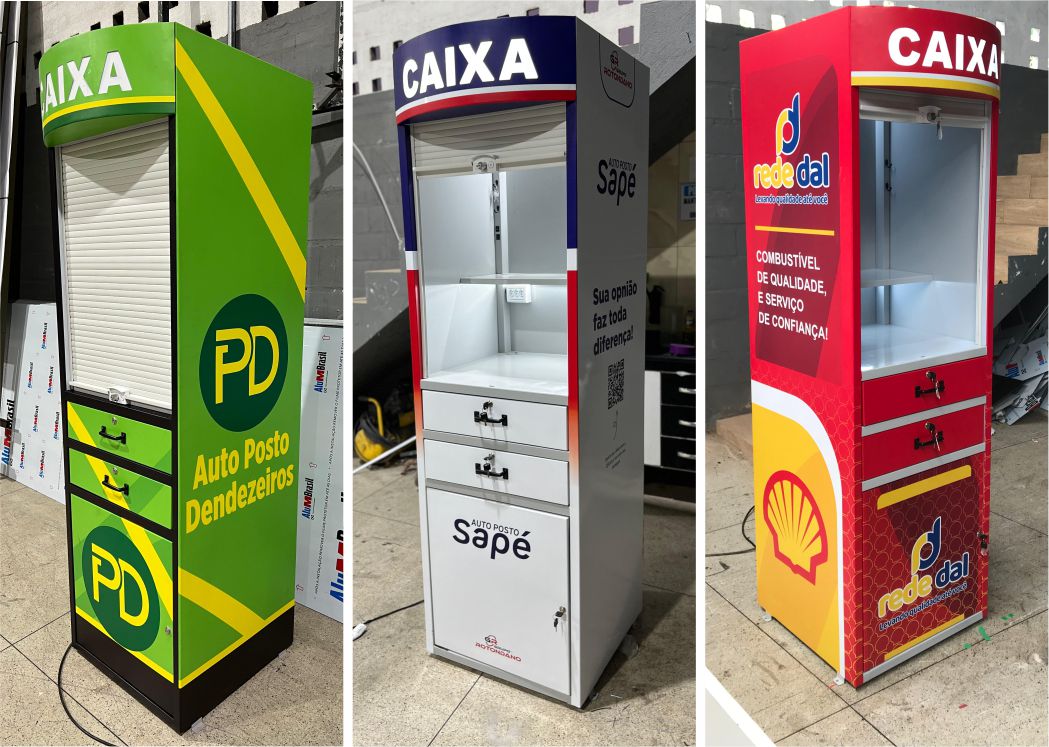 Caixa móvel para pista