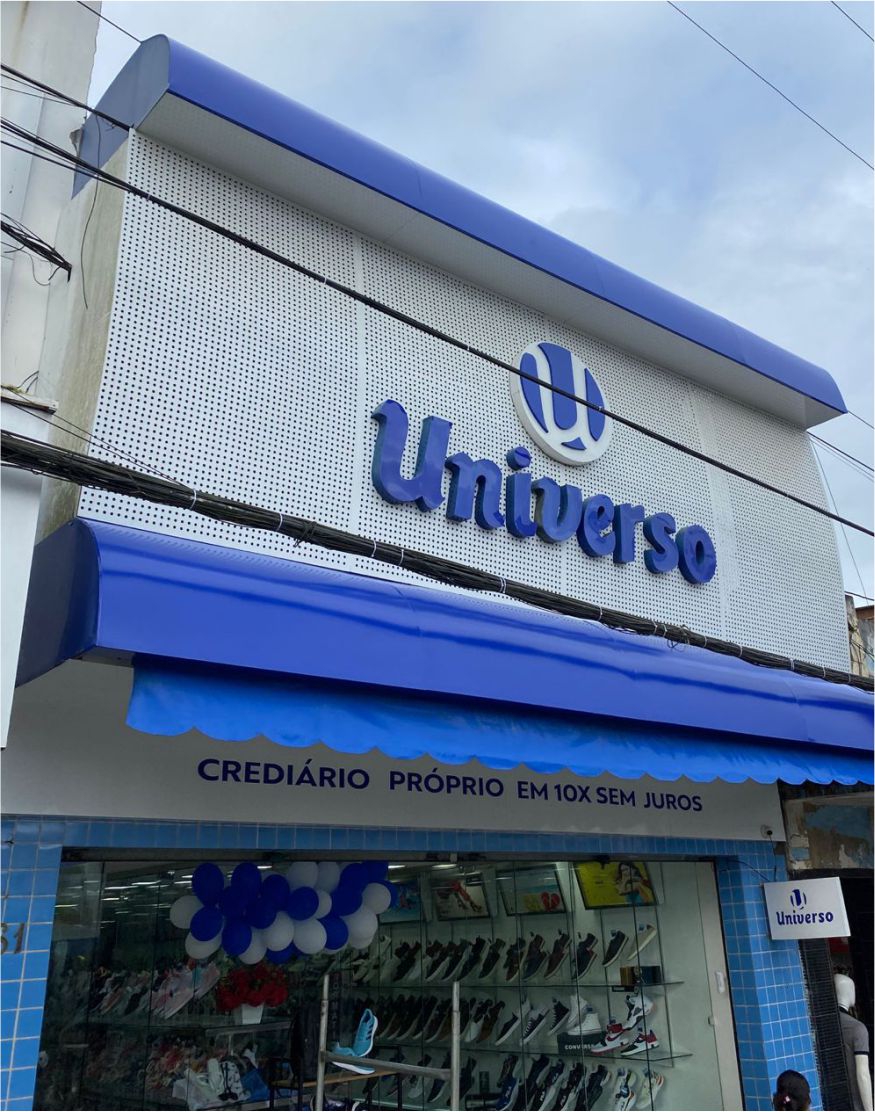 Fachada da Loja Universo em Mutuípe